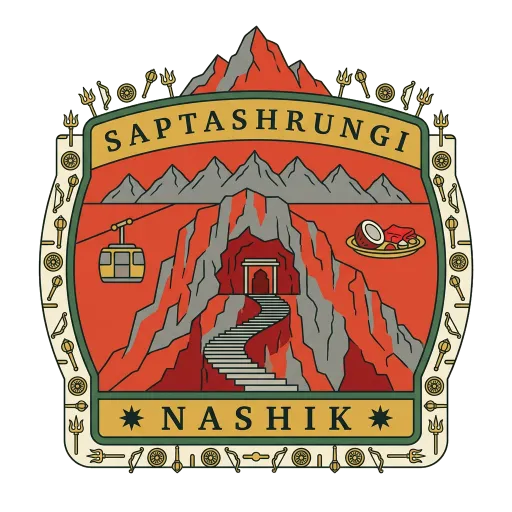 Saptashrungi travel stamp