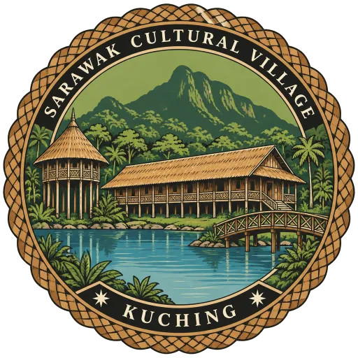 Sarawak Cultural Village travel stamp