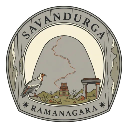 Savandurga travel stamp