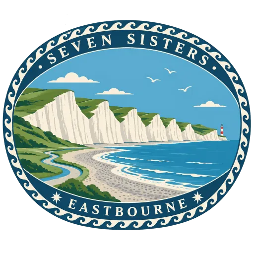Seven Sisters travel stamp