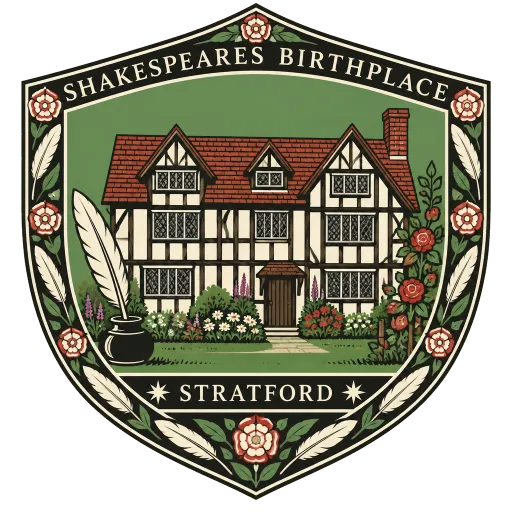 Shakespeare's Birthplace travel stamp