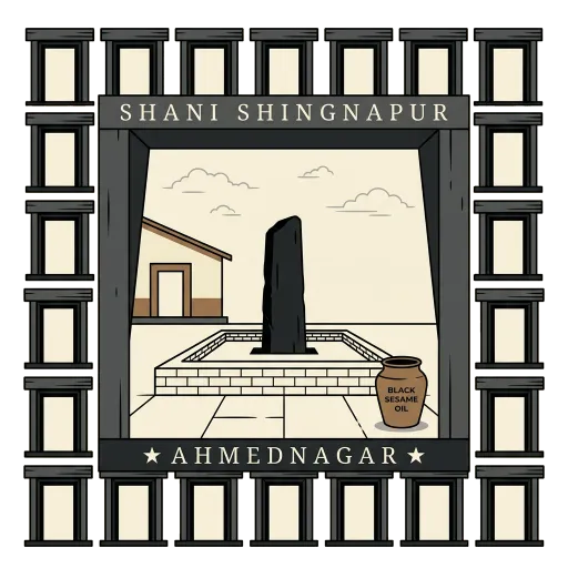 Shani Shingnapur travel stamp