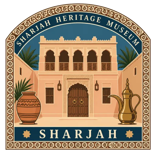 Sharjah Heritage Museum travel stamp