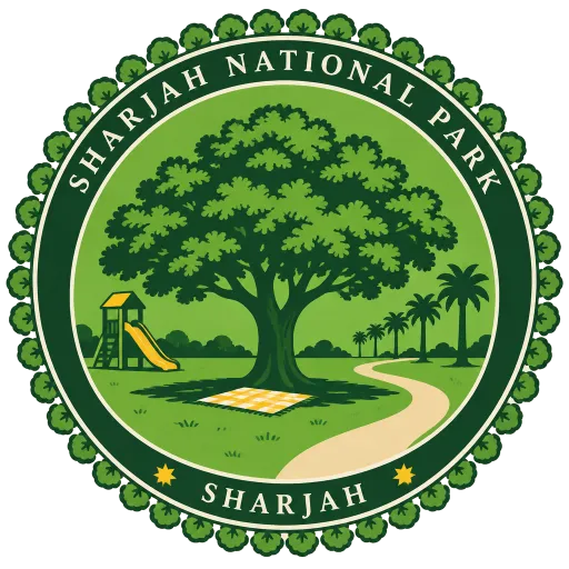 Sharjah National Park travel stamp