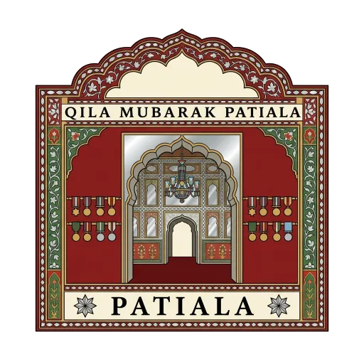 Qila Mubarak Patiala travel stamp