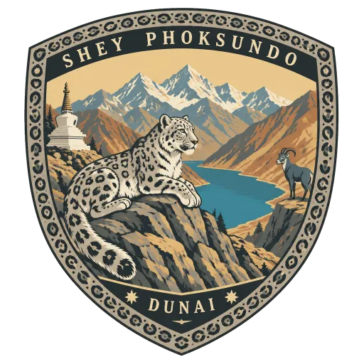 Shey Phoksundo National Park travel stamp