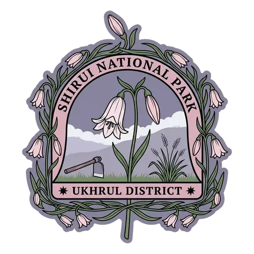 Shirui National Park travel stamp