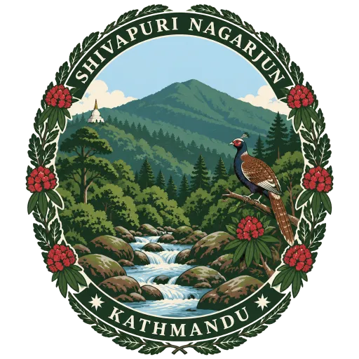 Shivapuri Nagarjun National Park travel stamp