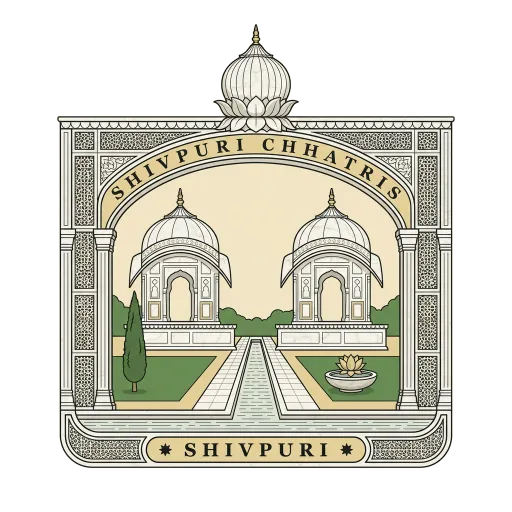 Shivpuri Chhatris travel stamp