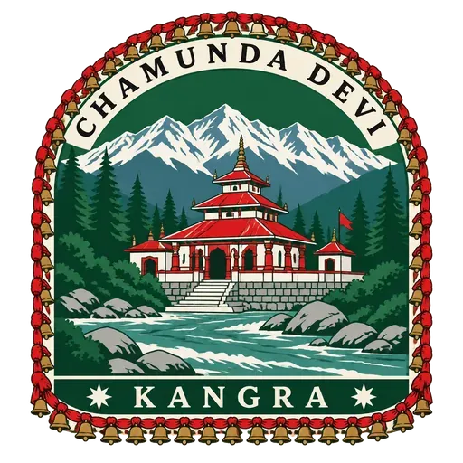 Shri Chamunda Devi Mandir travel stamp