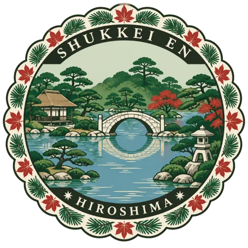 Shukkei-en travel stamp