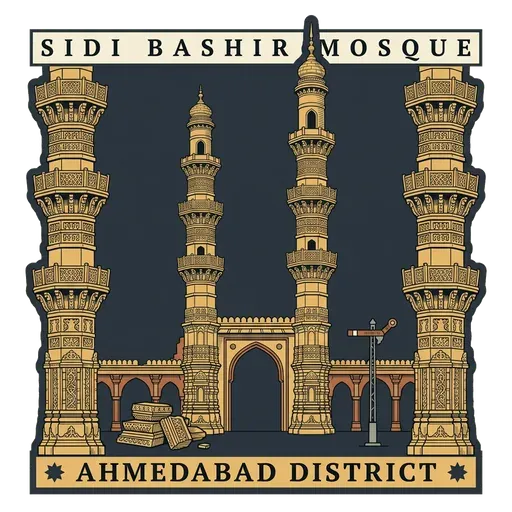 Sidi Bashir Mosque travel stamp