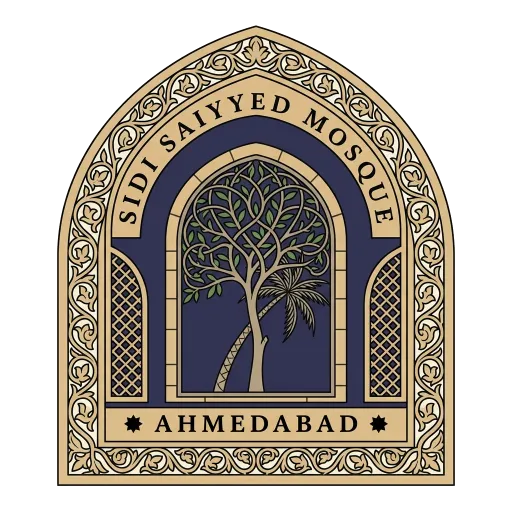 Sidi Saiyyed Mosque travel stamp