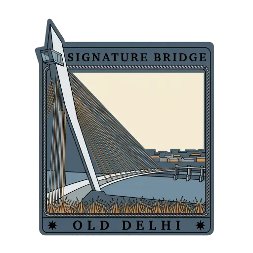 Signature Bridge travel stamp