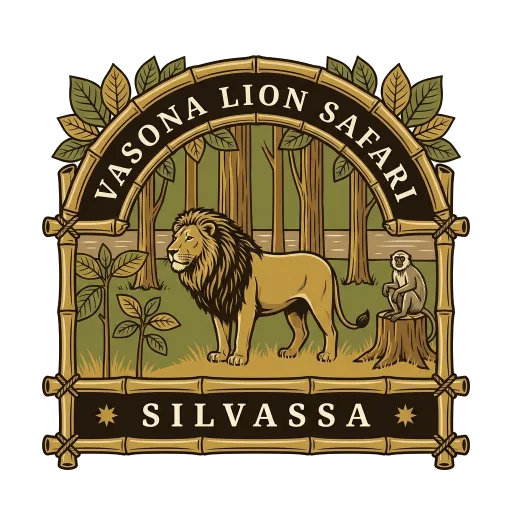 Vasona Lion Safari travel stamp
