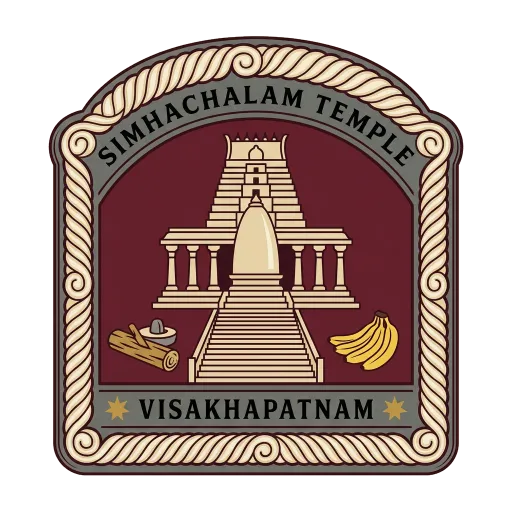 Simhachalam Temple travel stamp