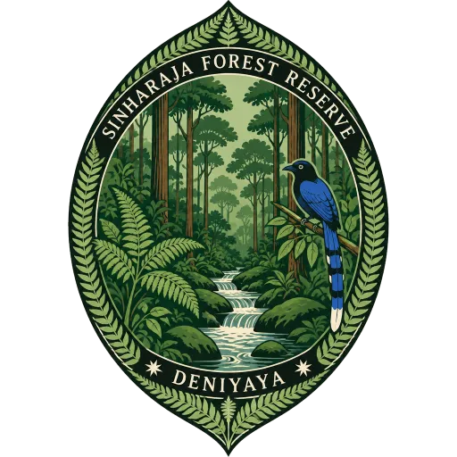 Sinharaja Forest Reserve travel stamp