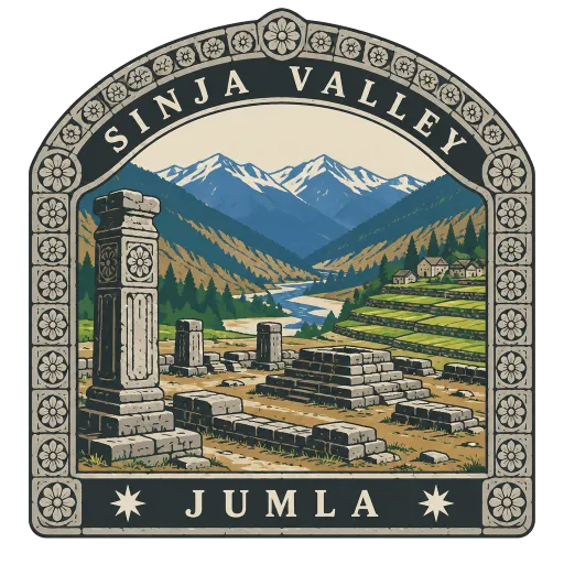 Sinja Valley travel stamp