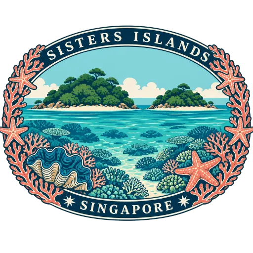 Sisters' Islands travel stamp
