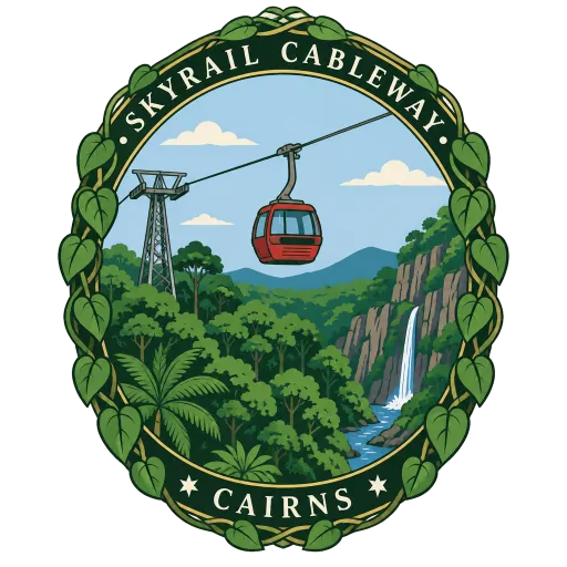 Skyrail Rainforest Cableway travel stamp