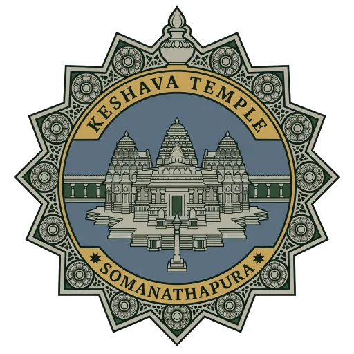 Keshava Temple travel stamp
