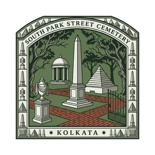 South Park Street Cemetery travel stamp