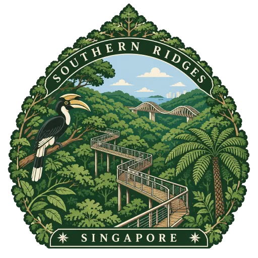 Southern Ridges travel stamp