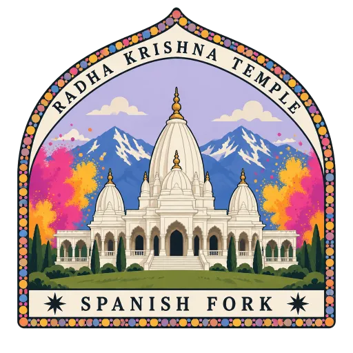 Sri Sri Radha Krishna Temple travel stamp