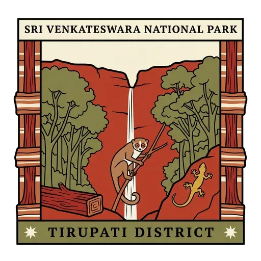 Sri Venkateswara National Park travel stamp