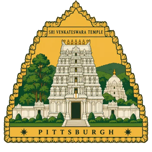Sri Venkateswara Temple travel stamp