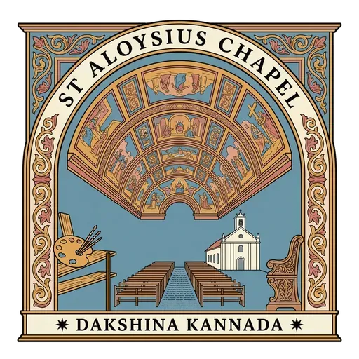 St Aloysius Chapel travel stamp