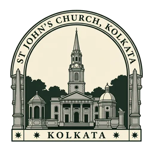 St John's Church, Kolkata travel stamp