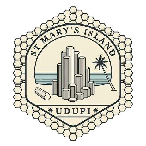 St Mary's Island travel stamp