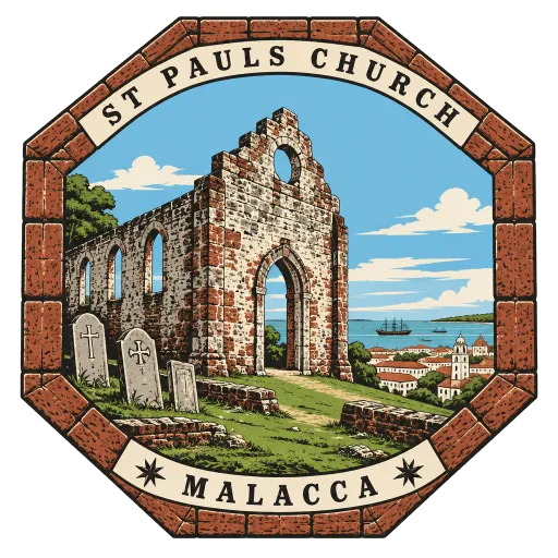 St Paul's Church travel stamp