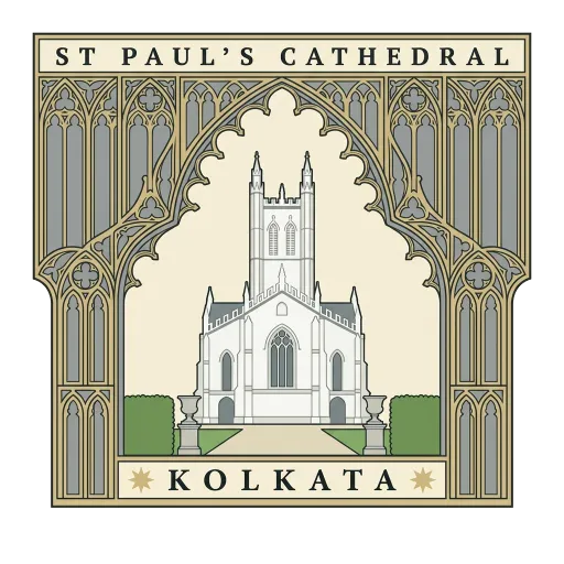 St Paul's Cathedral travel stamp