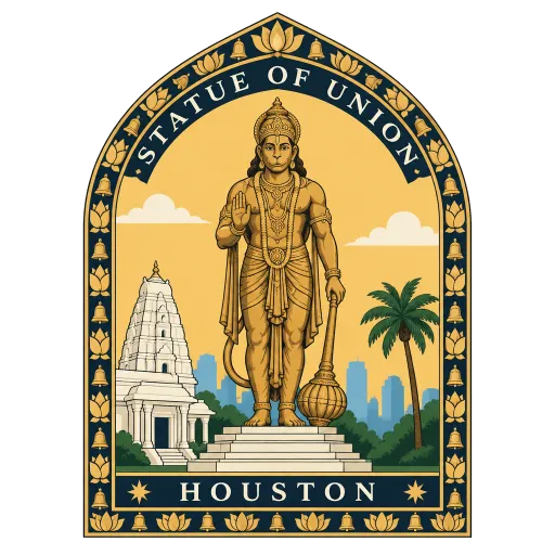 Statue of Union travel stamp