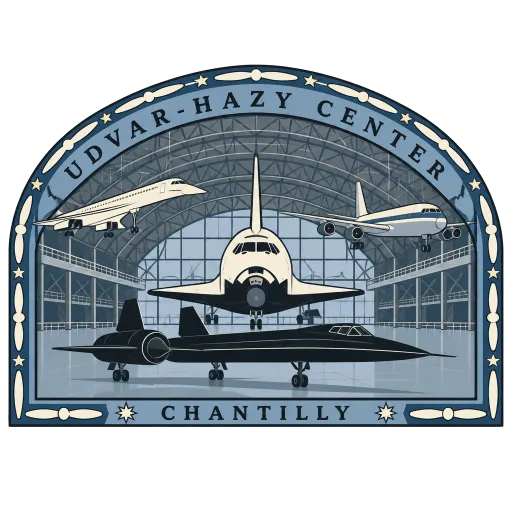 Steven F. Udvar-Hazy Center travel stamp