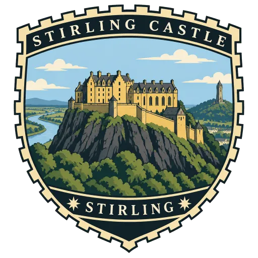 Stirling Castle travel stamp