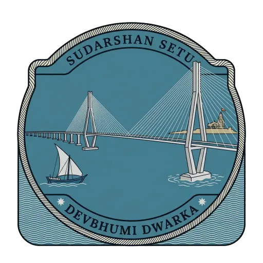 Sudarshan Setu travel stamp