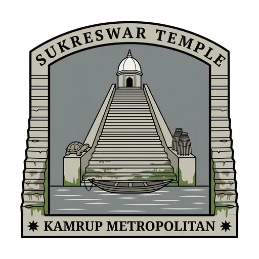 Sukreswar Temple travel stamp