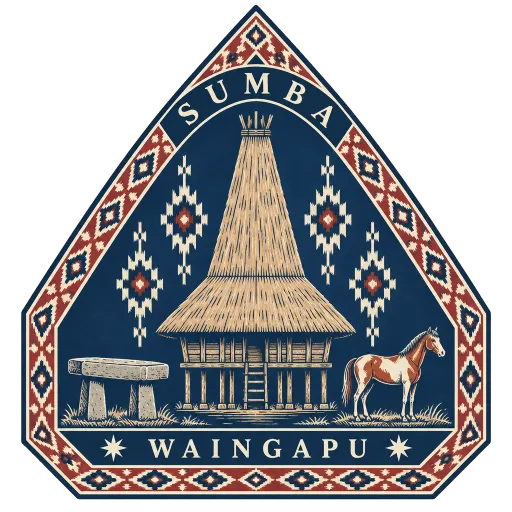 Sumba travel stamp