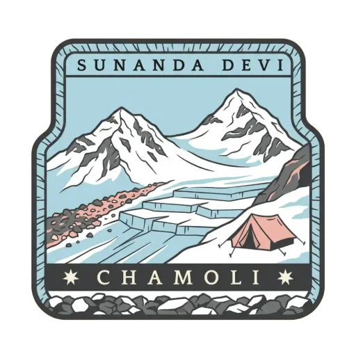 Sunanda Devi travel stamp