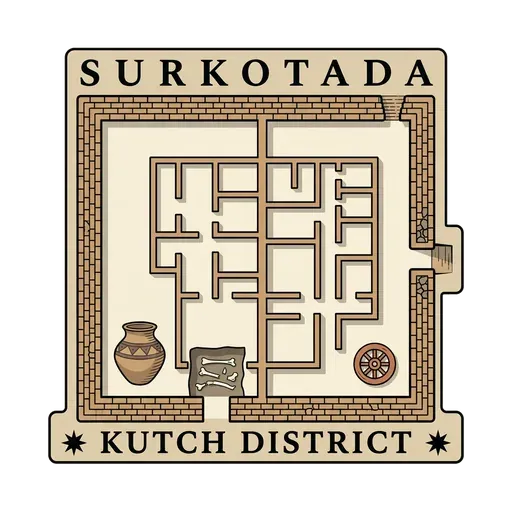 Surkotada travel stamp
