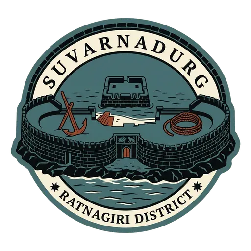 Suvarnadurg travel stamp