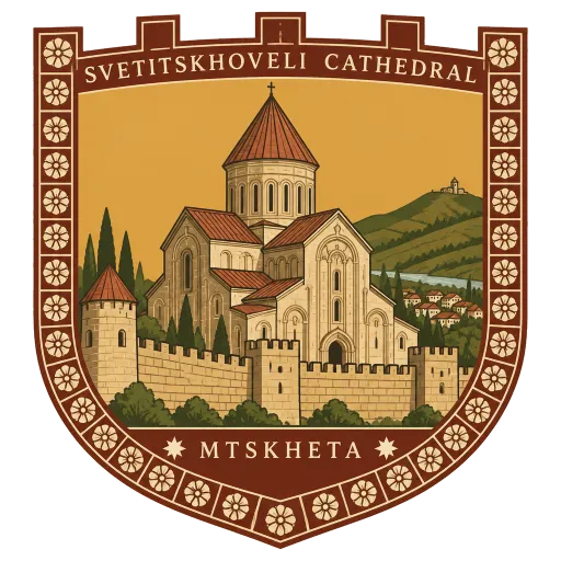 Svetitskhoveli Cathedral travel stamp