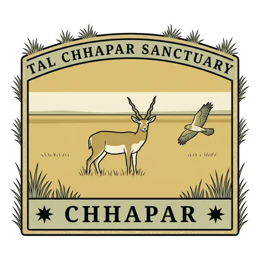 Tal Chhapar Sanctuary travel stamp