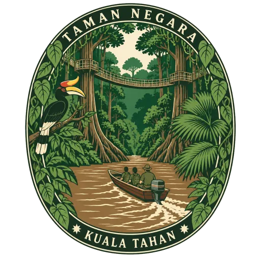 Taman Negara travel stamp