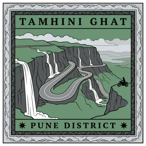 Tamhini Ghat travel stamp