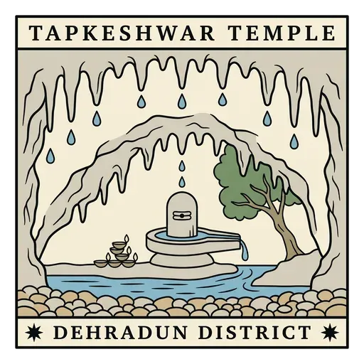 Tapkeshwar Temple travel stamp