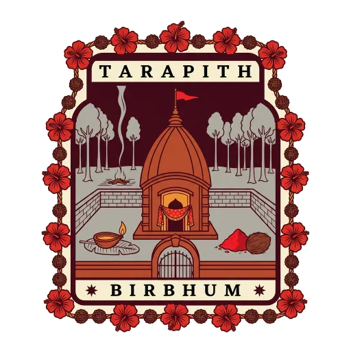 Tarapith travel stamp